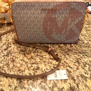 Authentic Michael Kors Jet Set Crossbody